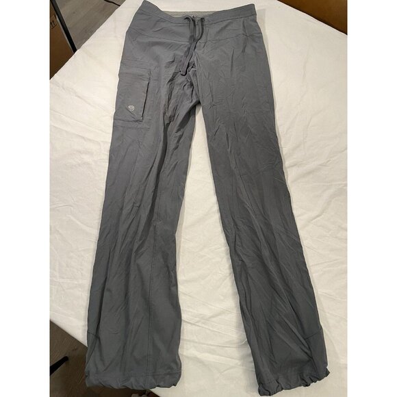 Mountain Hardwear Pants - Mountain Hardwear Women's Gray Lightweight Drawstring Pants